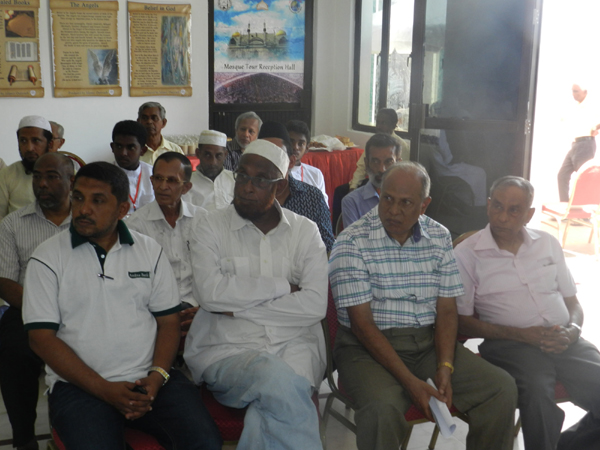 Section of participants at the launch of Mosque Tours at Wekanda Mosque