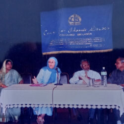 10-Islamic speaker Ayesha Lemu at a lecture at CIS, 2007